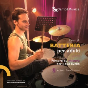 CORSO lezioni BATTERIA sesto san giovanni
